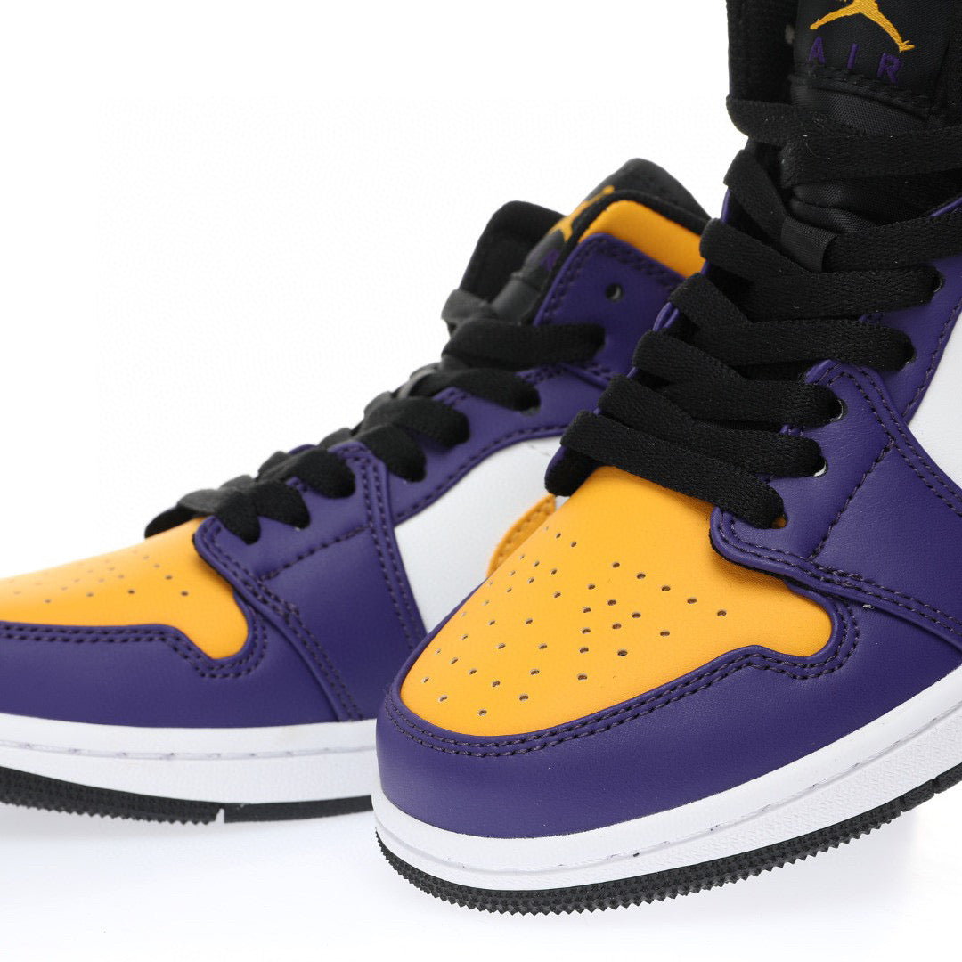 Nike Air Jordan 1 Mid "Lakers"