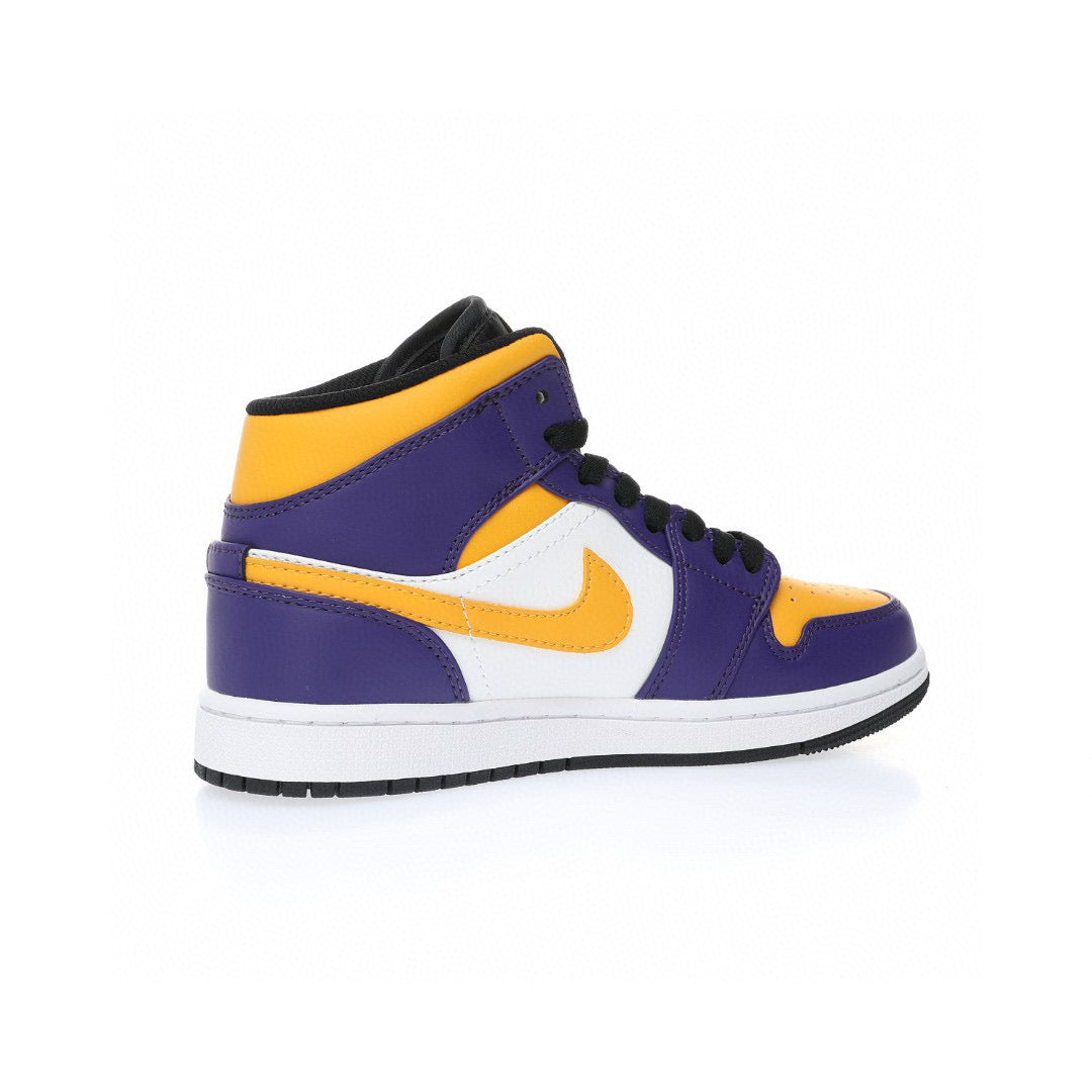 Nike Air Jordan 1 Mid "Lakers"