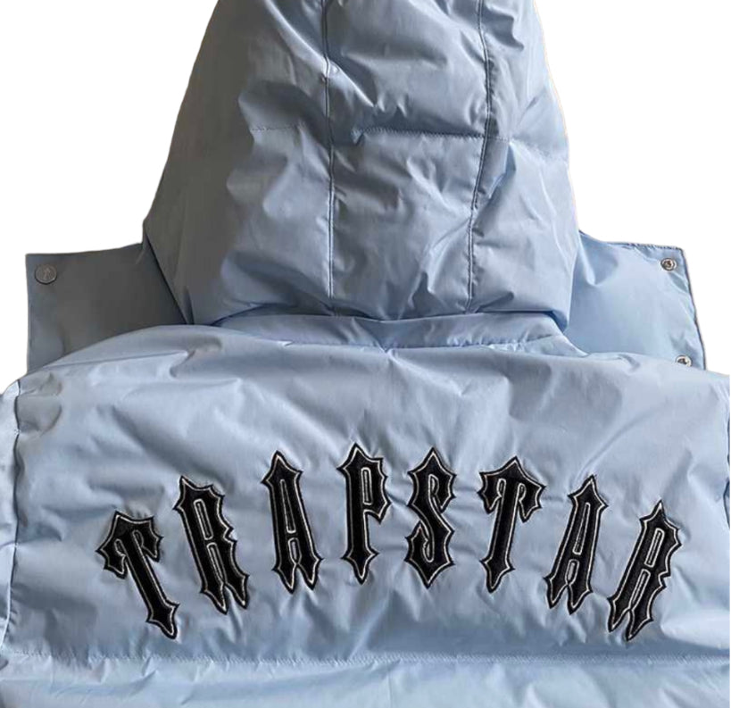 Giubbino Trapstar Ice Blue Puffer