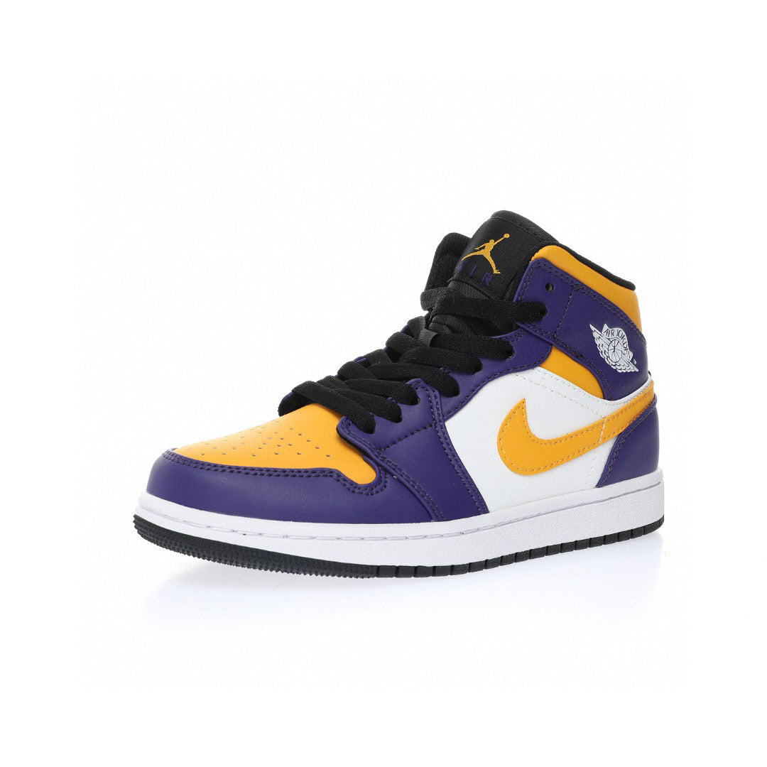 Nike Air Jordan 1 Mid "Lakers"