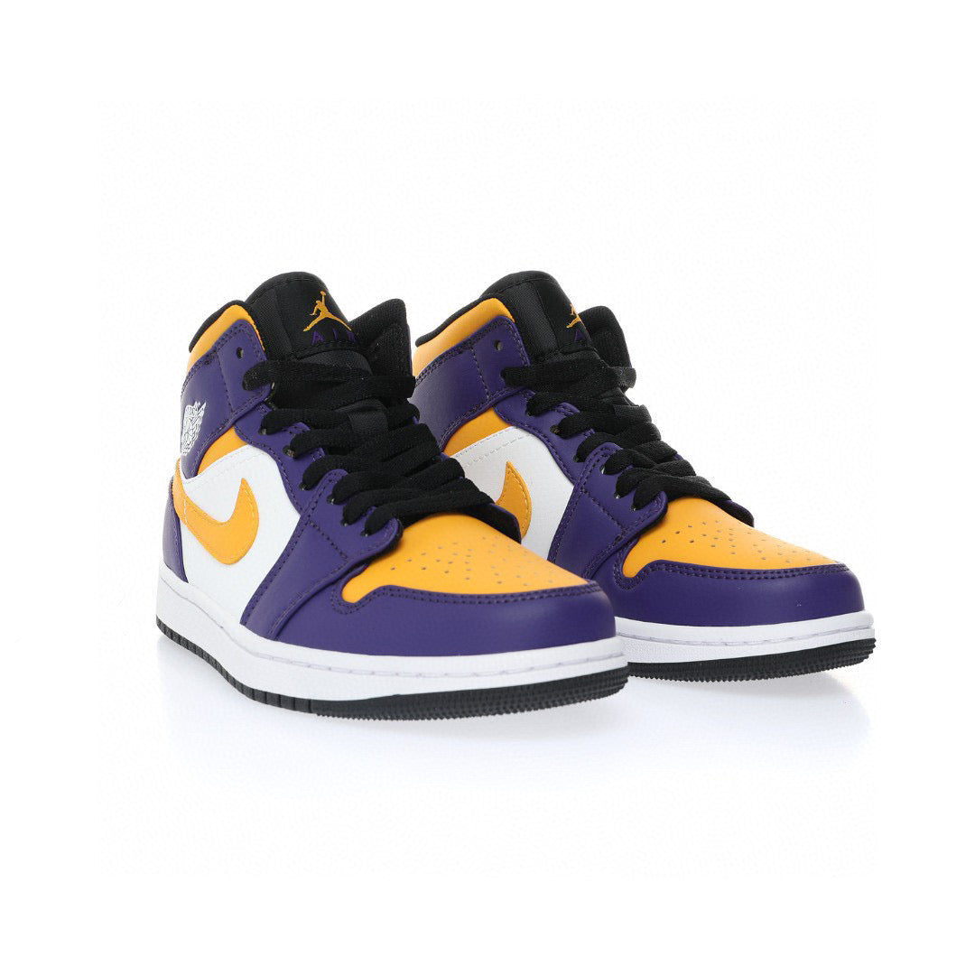 Nike Air Jordan 1 Mid "Lakers"