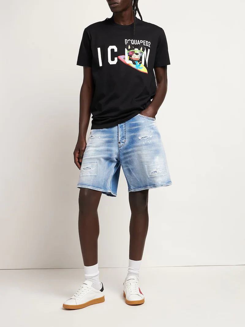 Dsquared 2 T-shirt Ciro Icons in cotone