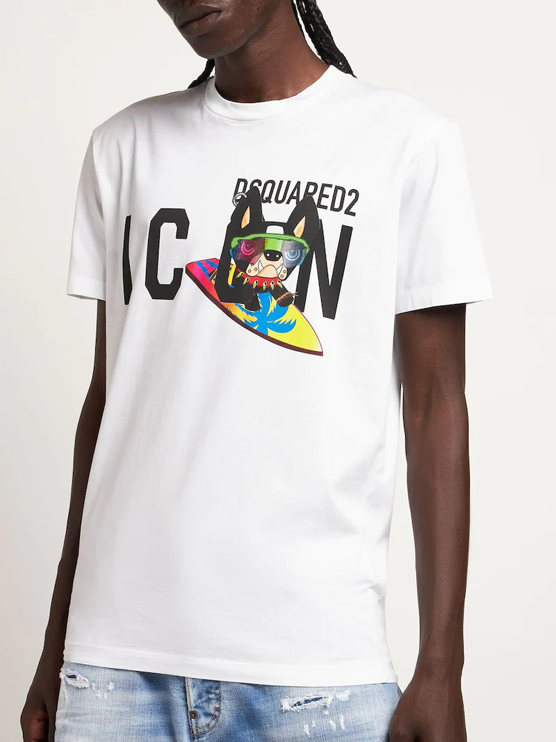 Dsquared 2 T-shirt Ciro Icons in cotone