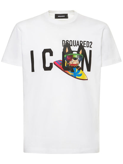 Dsquared 2 T-shirt Ciro Icons in cotone