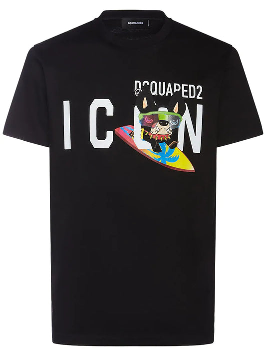 Dsquared 2 T-shirt Ciro Icons in cotone
