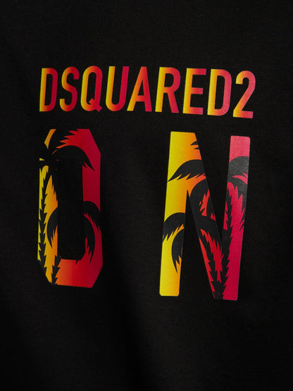 Dsquared 2 T-shirt Icon in jersey di cotone