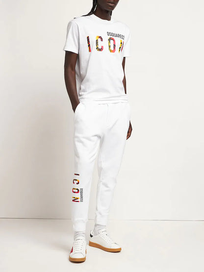 Dsquared 2 T-shirt Icon in jersey di cotone