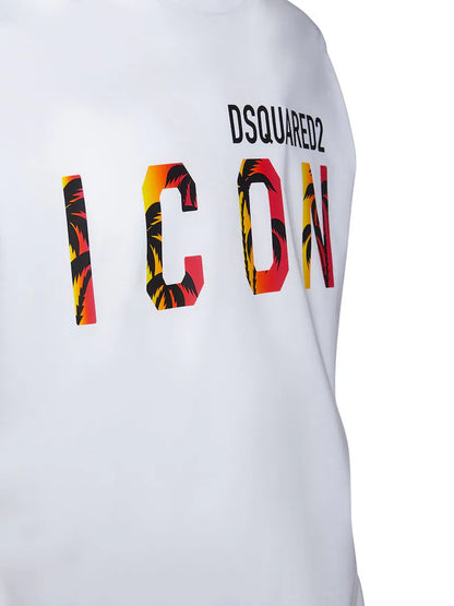 Dsquared 2 T-shirt Icon in jersey di cotone