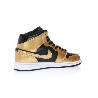 Air Jordan 1 Mid Metallic Gold