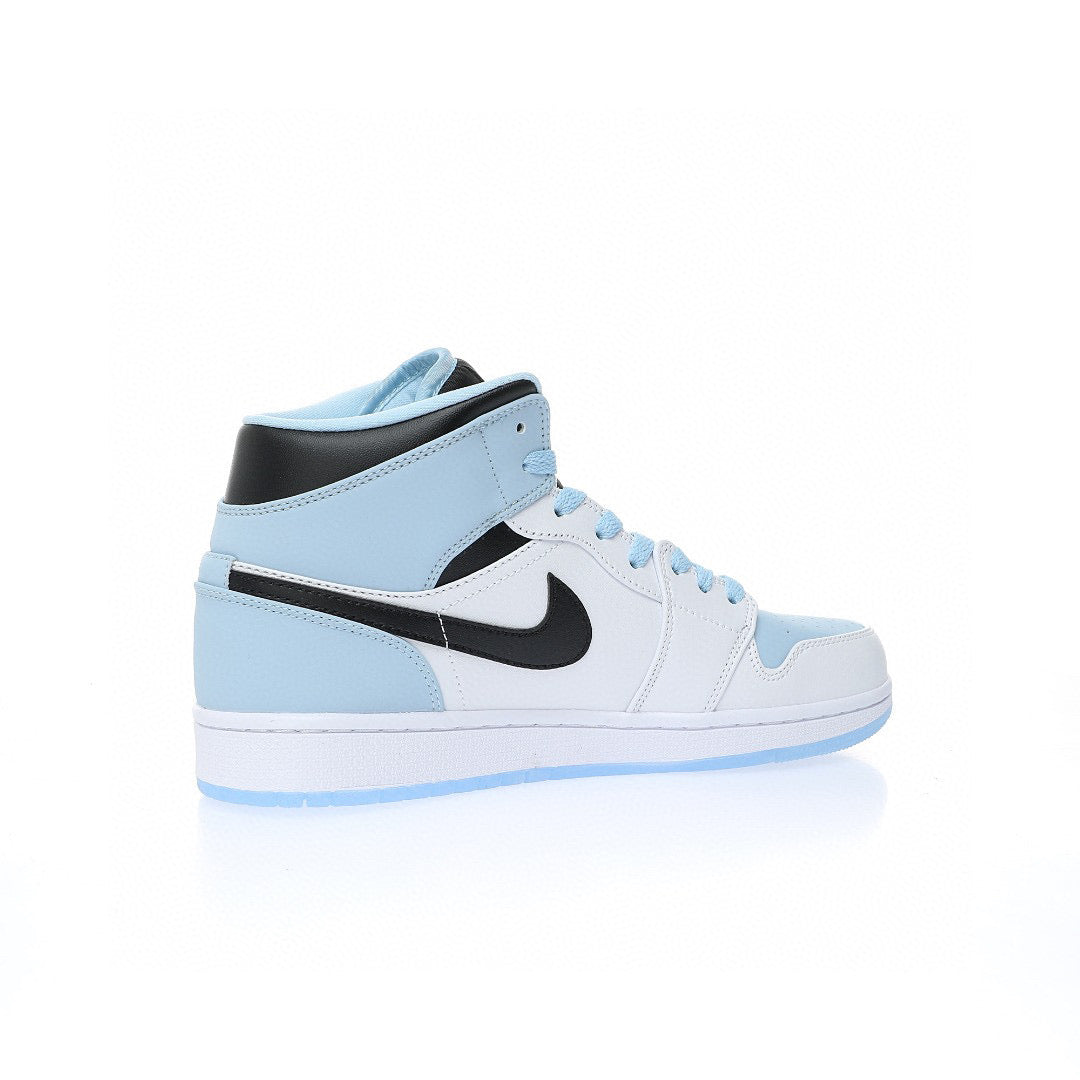 Air Jordan 1 Mid SE Ice Blue Black