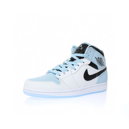 Air Jordan 1 Mid SE Ice Blue Black