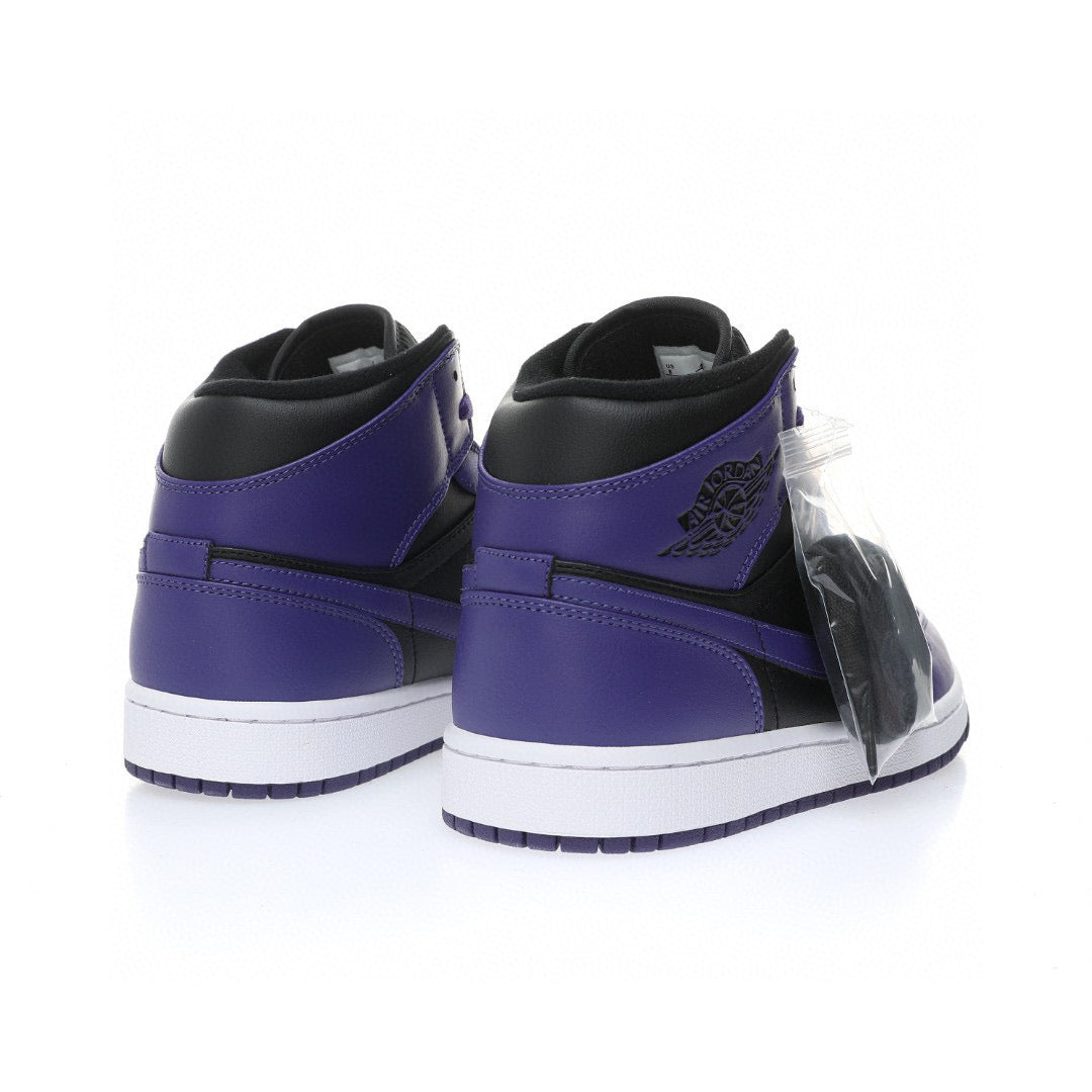 Air jordan 1 black and purple online