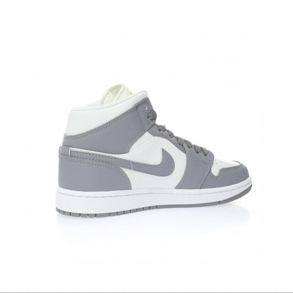 Air Jordan 1 Mid Grey Sail