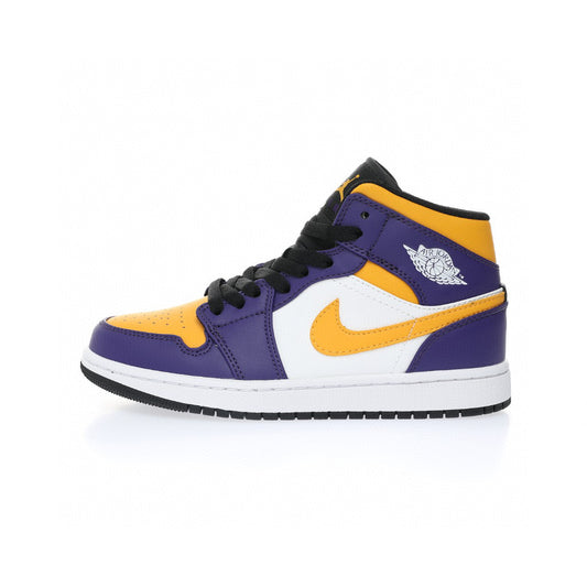 Nike Air Jordan 1 Mid "Lakers"