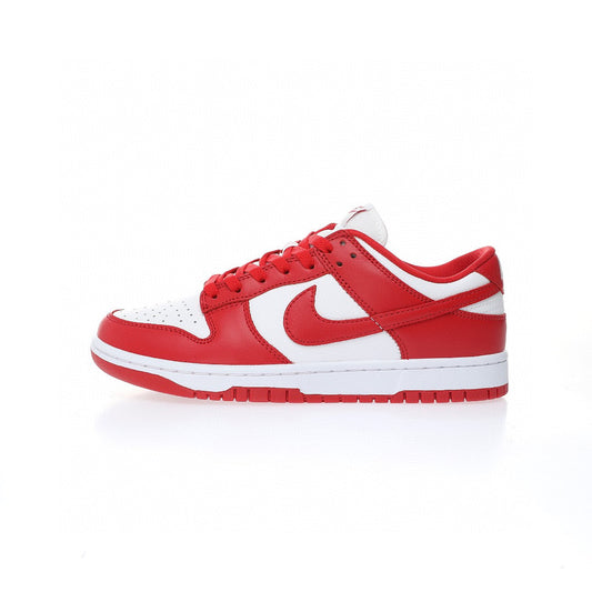 Nike Dunk Low White Gym Red