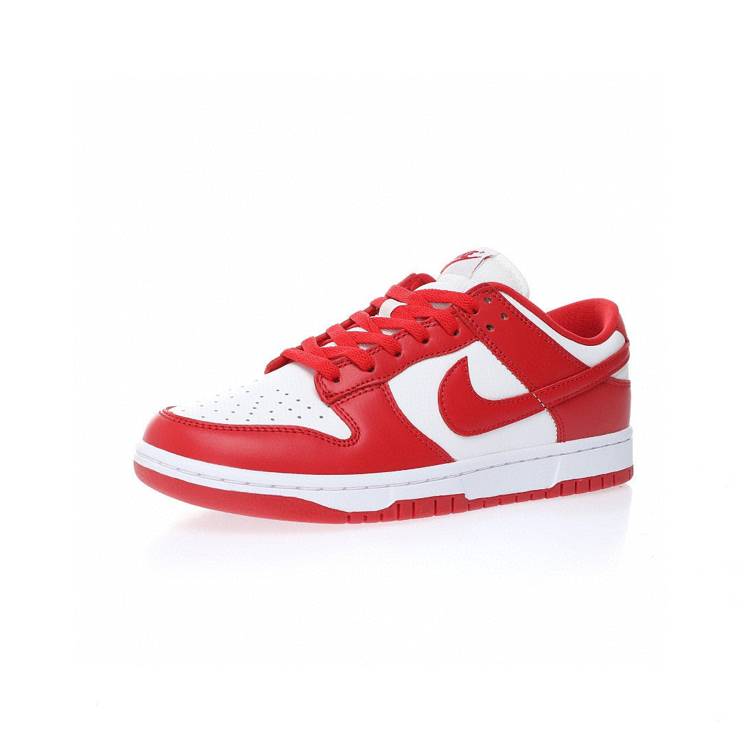 Nike Dunk Low White Gym Red