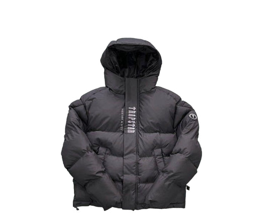 Giubbino Trapstar Black Gradient Puffer